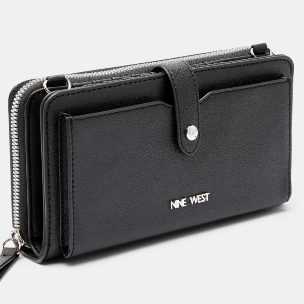 New Nine West Black Crossbody Bag NWT